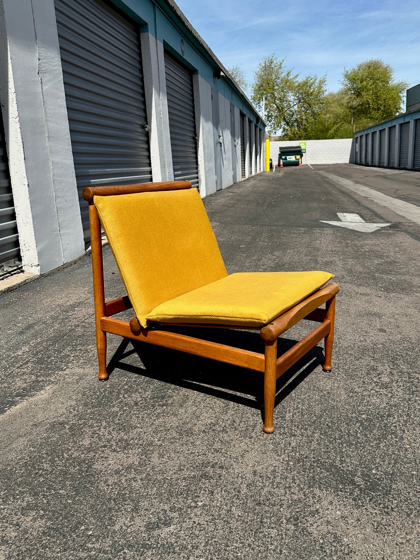 1960s Danish Lounge Chair Attributed to Kai Lyngfeldt Larsen