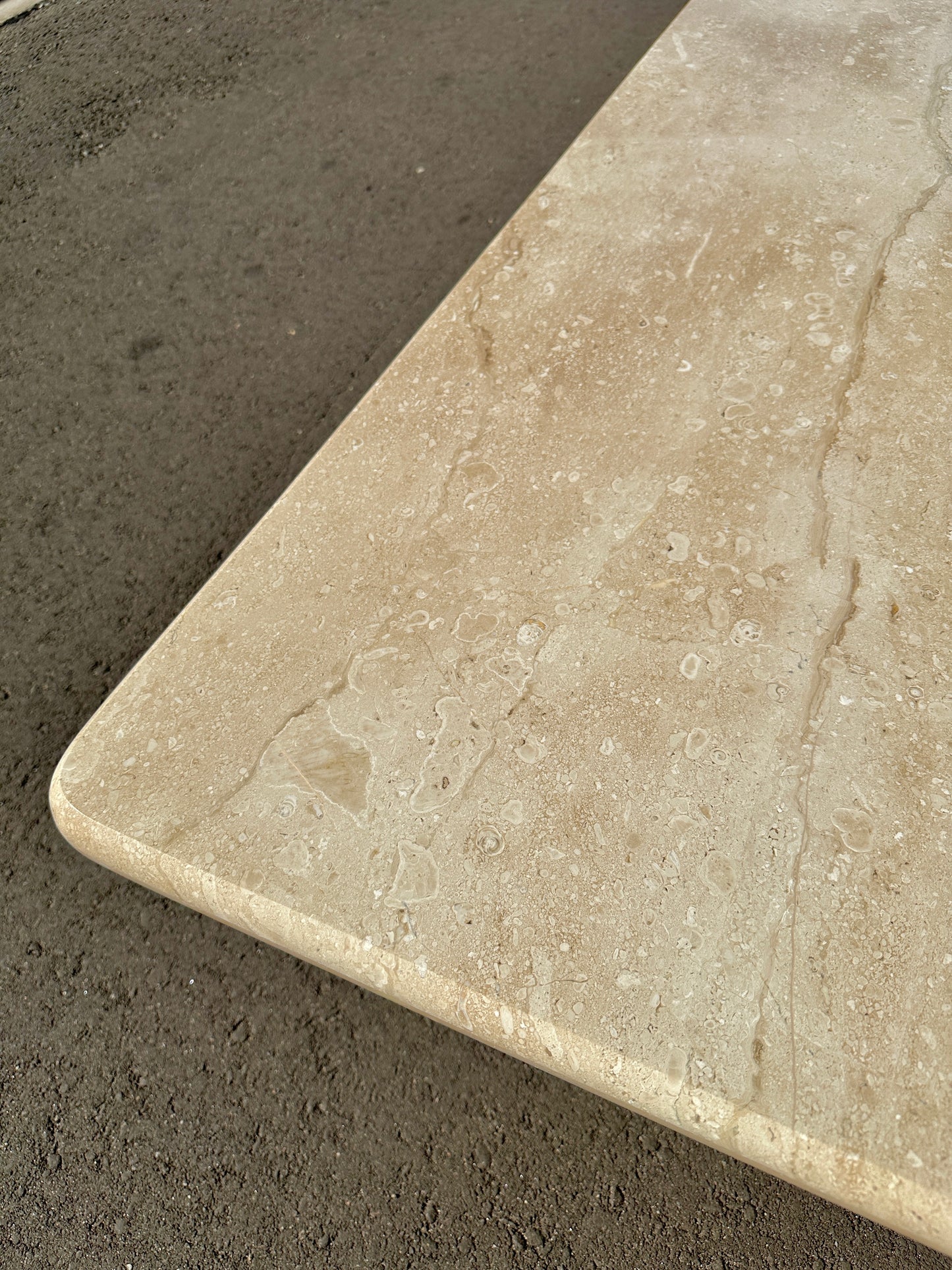 Late 20th Century Breccia Sarda Rectangle Marble Coffee Table