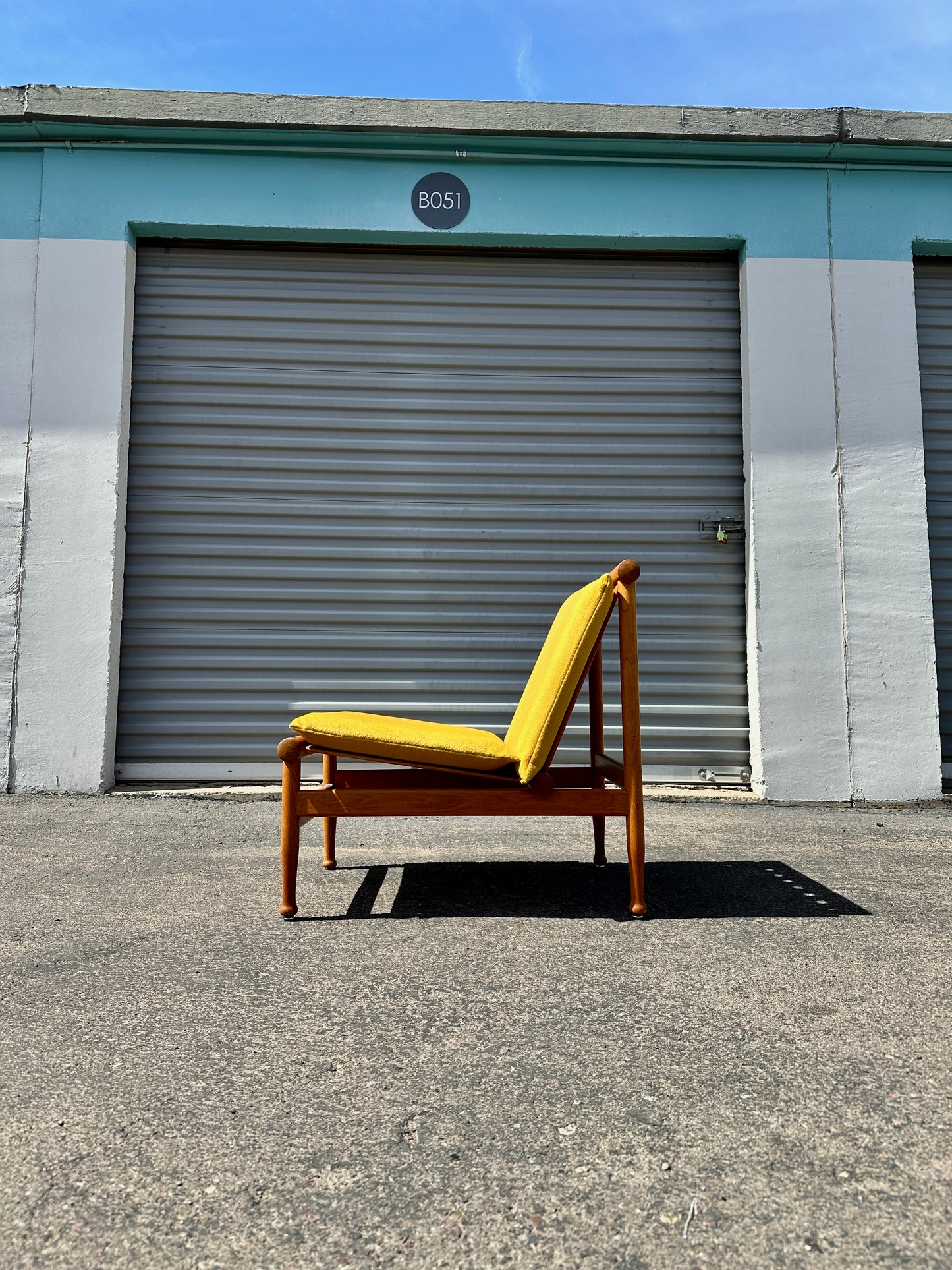 1960s Danish Lounge Chair Attributed to Kai Lyngfeldt Larsen