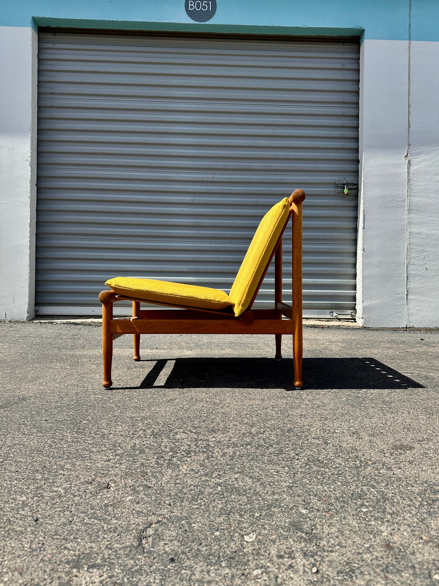 1960s Danish Lounge Chair Attributed to Kai Lyngfeldt Larsen