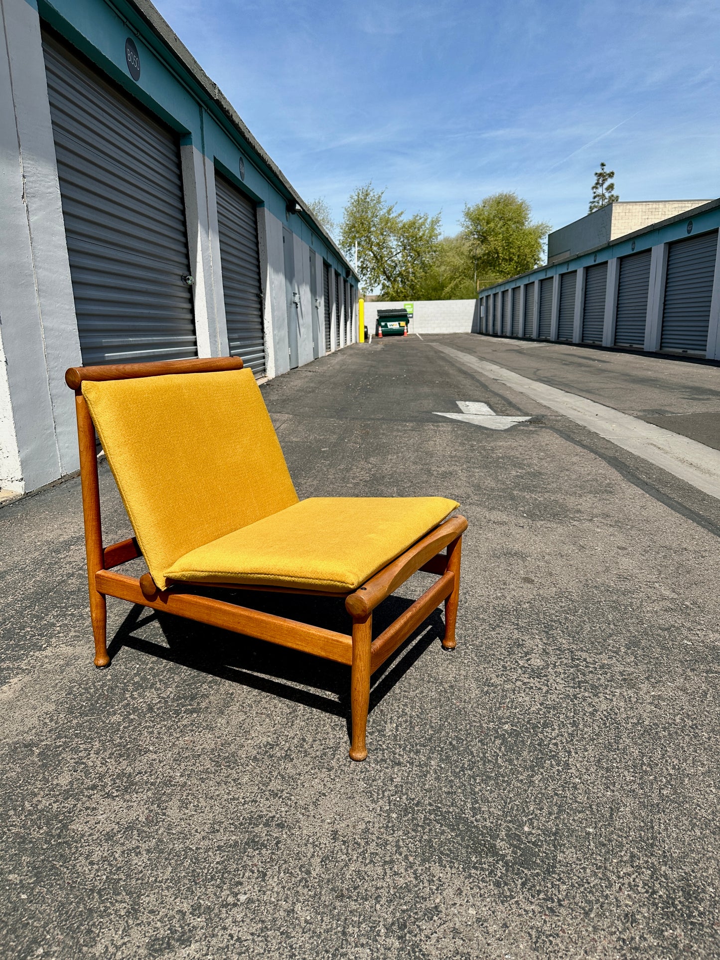 1960s Danish Lounge Chair Attributed to Kai Lyngfeldt Larsen