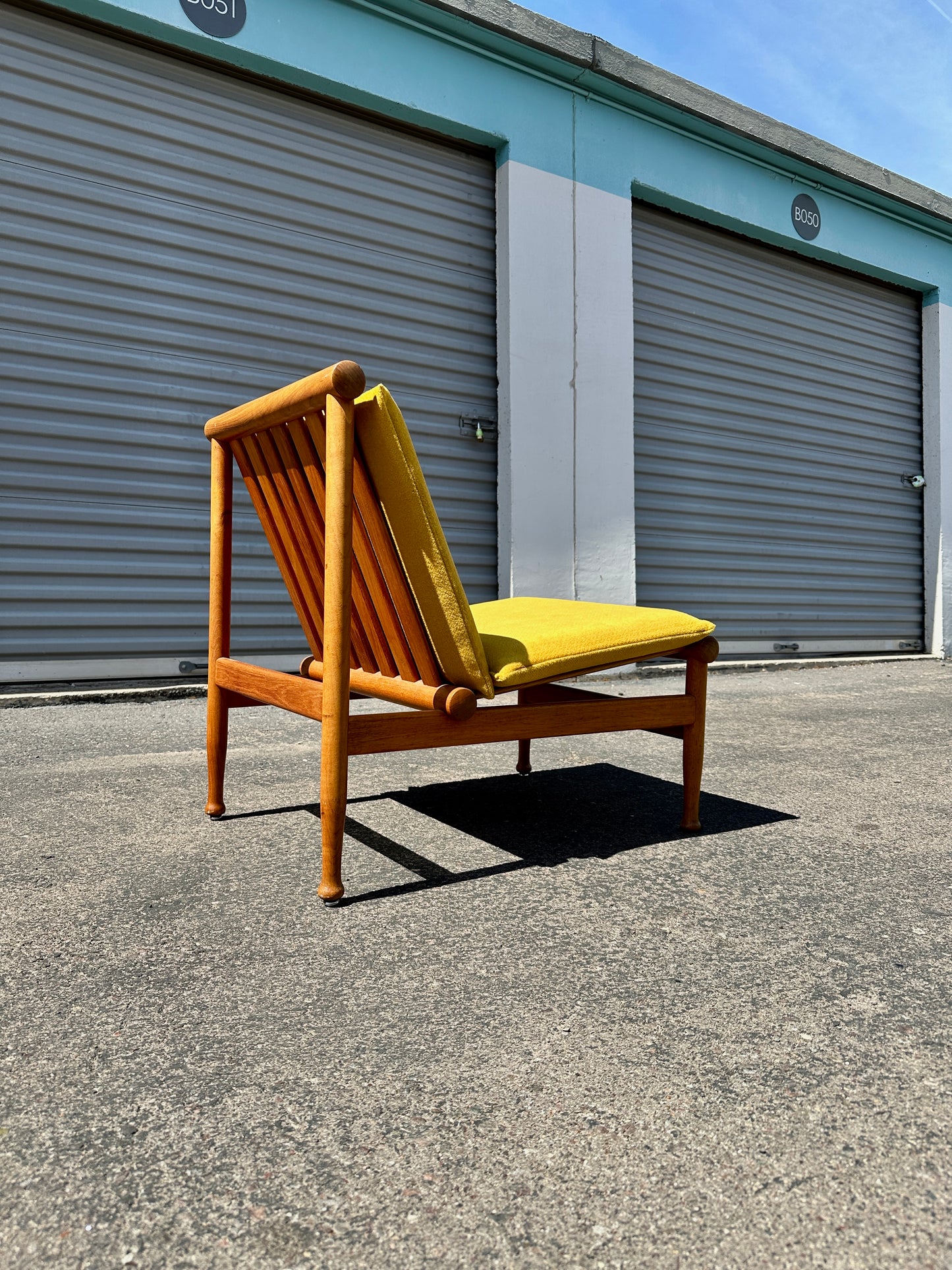 1960s Danish Lounge Chair Attributed to Kai Lyngfeldt Larsen