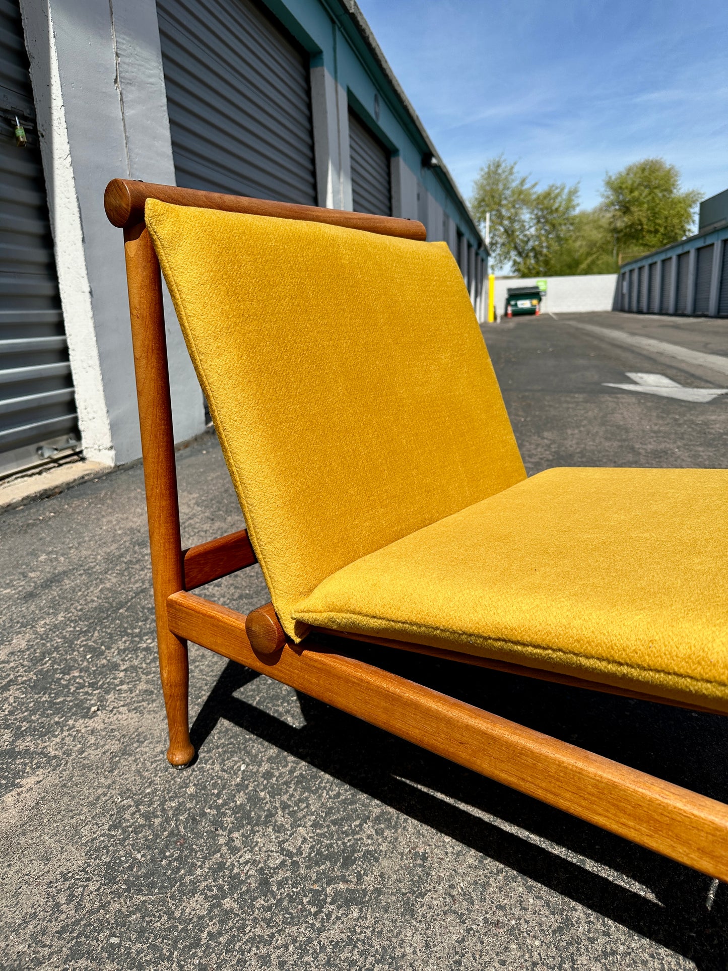 1960s Danish Lounge Chair Attributed to Kai Lyngfeldt Larsen