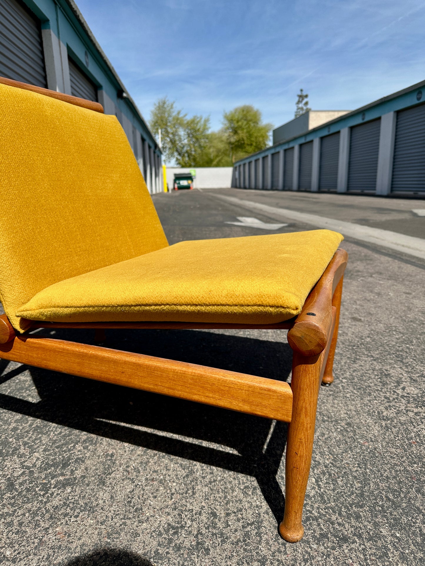 1960s Danish Lounge Chair Attributed to Kai Lyngfeldt Larsen