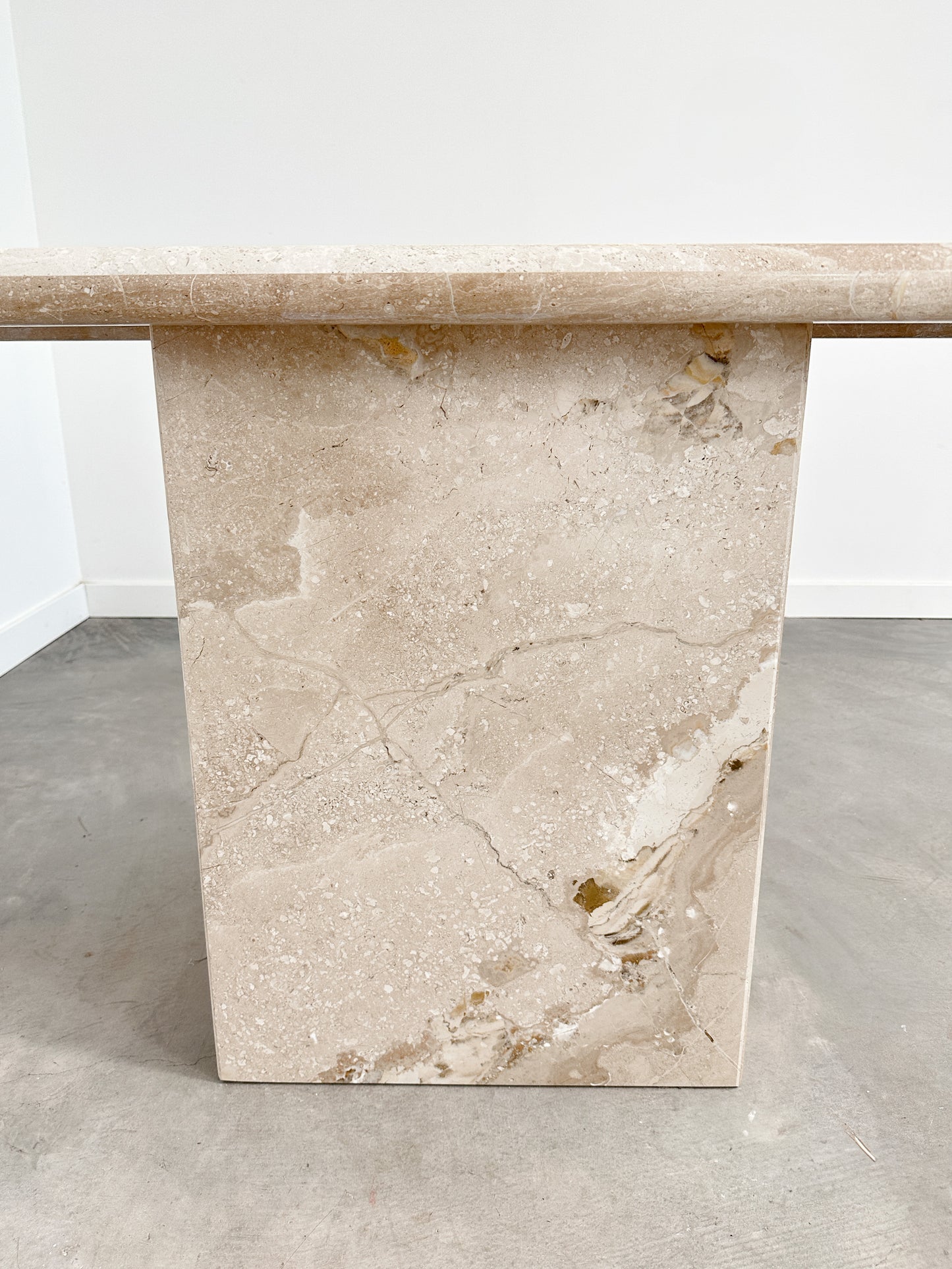 Breccia Sarda Marble Console Table, Late 20th Century