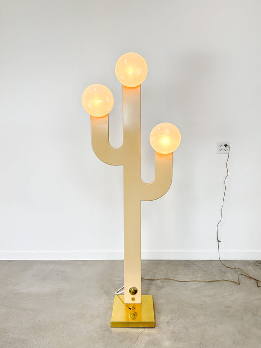 1980s Postmodern Cactus Floor Lamp